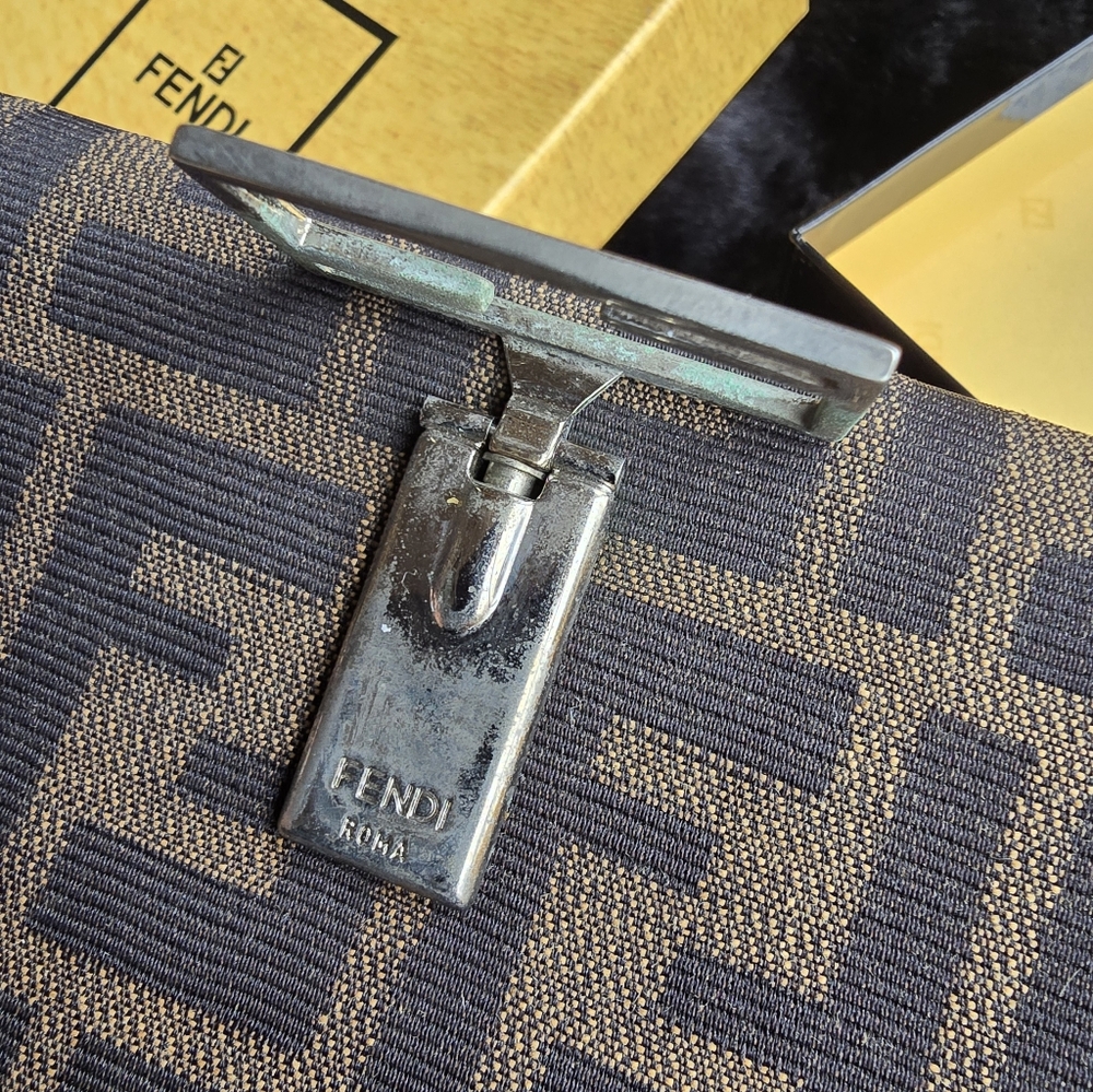 Authentic Fendi Zucca short Trifold wallet - Picture 13 of 14